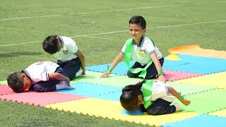 Kridashala International Preschool Sports Day 2024  Yoga Performance by PrePrimary 2 [upl. by Melleta441]