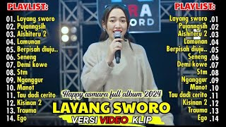 HAPPY ASMARA TERBARU quotLayangan sworo¶ Pujaningsih¶ Aishiteru 2quot full album 2024 versi video klip [upl. by Reffotsirk]