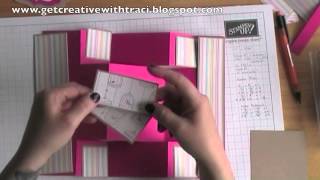 How to Make a Trifold Shutter Card  DL envelope [upl. by Spike]