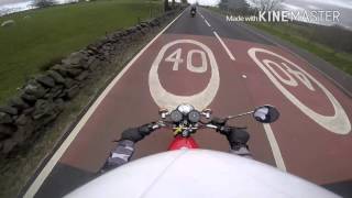 kh100 with yzf125r GOPRO HERO 4 [upl. by Aseretairam]