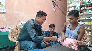 injection wala doctorfunny doctorcomedy video [upl. by Anwahsak]