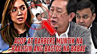 ACOP AT BARBERS MUNTIK NA PAALISIN ISANG DDS SUPPORTER  NAG BIDA SA QUAD COMMITTEE [upl. by Dahl]