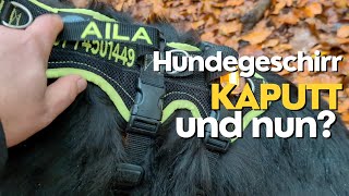 Hundeschirr kaputt und nun [upl. by Aggri]