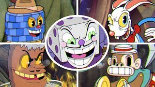 Cuphead  All Casino Bosses  King Dice [upl. by Greenfield392]