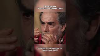 Pillole di letteratura Vittorio Gassman “Il canto del conte Ugolino” 1993 [upl. by Blaze101]