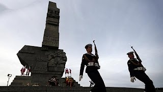 Auf der Westerplatte Erinnerung an Kriegsausbruch vor 75 Jahren [upl. by Jenness]