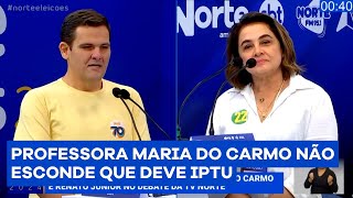 Vice de Alberto Neto Maria do Carmo não esconde que deve IPTU ‘É verdade que eu devo IPTU’ [upl. by Assirahs]