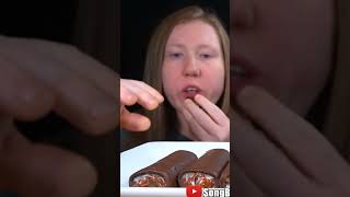 ASMR SWISS ROLL CAKE RACE MUKBANG shorts [upl. by Rocker]