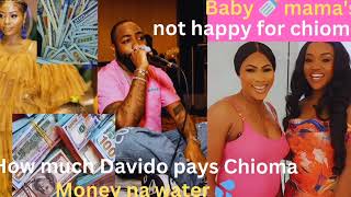 Davido baby mamas are in H0t Tears As Davido credit Chioma with 20 million Naira for her up keep [upl. by Edny]