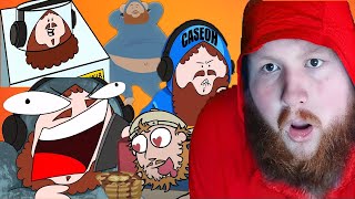 CaseOh Reacts To His All Animation  1 Hour Compilation [upl. by Bjork]