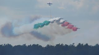 FRECCE TRICOLORI  SIAF SLOVAK INTERNATIONAL AIR FEST 04092021 [upl. by Harolda135]