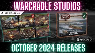 Warcradle Studios October 2024 releases for Dystopian Wars and Armoured Clash [upl. by Nyvlem526]