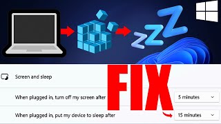 Windows 11 Doesnt Sleep Automatically [upl. by Coward]