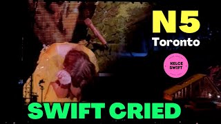 Taylor Swift CRIED as soon as she HEARD how LOUD the Toronto crowd was on N5 Eras Tour [upl. by Latsyk]