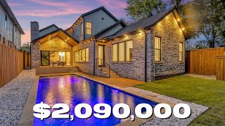 TOUR A 2M MODERN LUXURY HOME  Texas Real Estate  Dallas Realtor  KNOX HENDERSON [upl. by Alister]