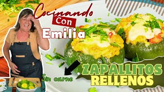 Zapallitos Rellenos El plato ideal para el verano fácil simple y delicioso [upl. by Elayne147]