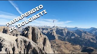 Parapendio in Dolomiti [upl. by Aba]