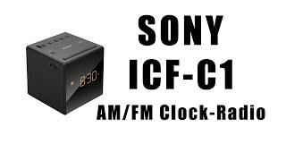 Sony ICFC1 AMFM Clock Radio Review  BEST ONE HANDS DOWN [upl. by Shanks]