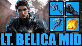 Deleting Backliners in 1 Combo Belica Midlane  Predecessor Gameplay [upl. by Acalia]