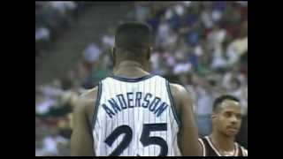 Nick Anderson 42pts8rebs6asts5stls vs Heat 1992 [upl. by Thatch]