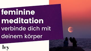 Geführte Meditation und Visualisierung für Deine Weiblichkeit  12 min Meditation Julia Glesti [upl. by Savina144]