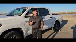 Spanish Review de la 2021 Toyota Tundra SR5 4WD [upl. by Donata]