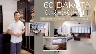 Geylang Dakota Crescent HDB Executive Maisonette For Sale  Singapore HDB Property Listing [upl. by Auka]