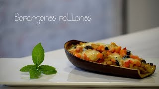 Berenjenas rellenas de verduras al horno [upl. by Llemmart]