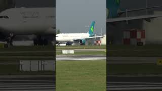 aerlingus a330 close up departure aviation planespotting planes [upl. by Kalam]