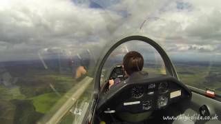 Highland Gliding Club  Ruari Tait Solo at 14 [upl. by Ylrac]