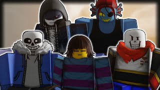 Frisk  Sans  Papyrus  Undyne  Dust Sans Showcase Undertale Cracked Timeline [upl. by Hannahs605]