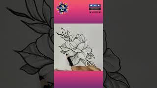 flower drawing drawing flowerpencilsketch [upl. by Tracey10]