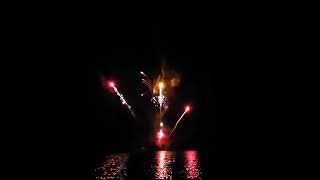 Lake fireworks wales uk [upl. by Ealasaid]