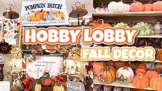 HOBBY LOBBY🍎FALL 2023 SNEAK PEEK🍁40 OFF HOME DECOR amp MORE🌽SHOP amp BROWSE WITH ME🦉NEW ITEMS FOR FALL🍂 [upl. by Oicatsana977]