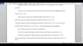 How to do APA intext citations  the quicky version [upl. by Ruthann]