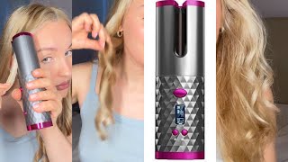 The VIRAL Cordless Curling Iron  Hit or Miss [upl. by Allemap]