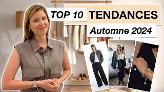 TOP 10 TENDANCES AUTOMNE 2024 🍂✨ [upl. by Lawry]