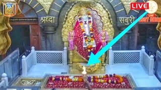 Sai Evening aarti Darshan❣️  Shirdi live 🔴  Sai baba Aarti  Saibaba Miracles✨ [upl. by Aliab615]