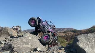 SCX6 4ws rock buggies [upl. by Josselyn]