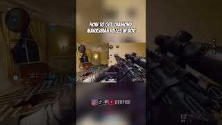 How to get diamond marksman rifles in bo6 cod bo6 callofduty blackops camos diamond marksman [upl. by Tullius800]