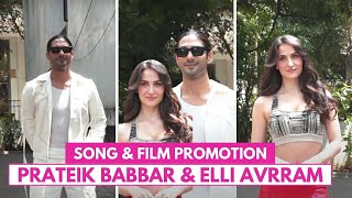 Prateik Babbar amp Elli Avrram Promoting Their New Song “Tere Dar Pe Sanamquot amp Short Film quotBeintehaquot [upl. by Straub316]