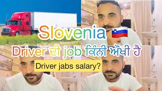 SLOVENIA 🇸🇮 Driver jobs salarySlovenia visa updatepunjabtohungary slovenia europa viral1k [upl. by Alemak]