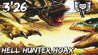 ┌MH4U┘ 10★  Hell Hunter Hoax  Tigrex Brute Tigrex  326 Charge Blade [upl. by Dew764]