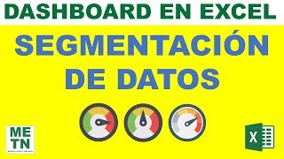 ¿Cómo hacer un dashboard en Excel  Segmentación de datos  Parte 2 [upl. by Notirb]