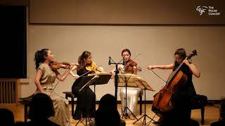 에스메 콰르텟 Esmé Quartet  Beethoven  String Quartet No13 in Bflat major Op130 with Grosse Fuge [upl. by Ellehcal331]