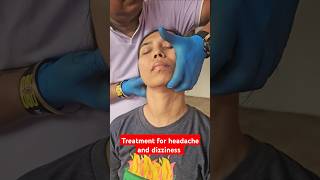 Treatment for headache and dizziness drrajneeshkant worldfamouschiropractor [upl. by Kilby]