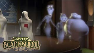 Caspers Haunted Christmas  Casper Scare School  👻Kids Cartoon [upl. by Lester]