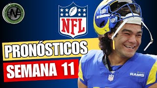 Pronósticos NFL semana 11 Apuestas y Picks NFL temporada 2024 🏈 💰 [upl. by Adamsen]