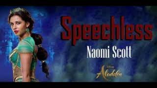 Naomi Scott  Speechless [upl. by Mcleroy]