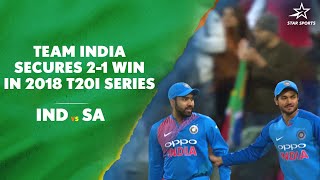 Suresh Rainas AllRound Show Proves Pivotal as India Secures the Series 21 in 2018 [upl. by Breeze]